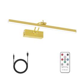Jm-09 Jngmair Picture Light 5200mah Rechargeable Battery Operated Lights For Wall
