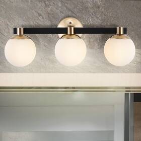 Jonathan Y 196868006527 Cecil Globe Metal/frosted Glass Modern Contemporary Led