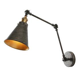 Jyl7462d Jonathan Y 196868087748 Rover 7 Inch Classic Industrial Metal Adjustable Arm Led Wall Sconce Ru