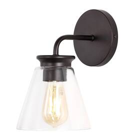 Jyl9906a Jonathan Y 840011433332 Kondo 6.38 Inch 1-light Modern Farmhouse Iron Led Vanity Transi
