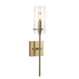 Jyl7805c Jonathan Y 840011438955 Cato 4.5 Inch 1-light Bohemian Farmhouse Iron/glass Led Sconce Modern Co