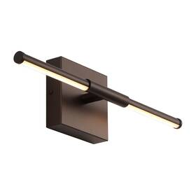 Jonathan Y Jyl7039d 16.25 Inch Oil Rubbed Bronze Modern Dimmable Integrated Led Wall Sconce Minimali