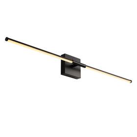 Jyl7040c Jonathan Y Mckenna 32 Inch Modern Minimalist Integrated Led Metal Wall