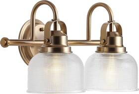 Jyl7408b Jonathan Y New Virginia 17.25 Inch 2-light Brass Gold Metal Led Vanity Light