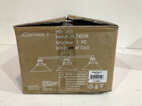 Jyl7428a Jonathan Y July 26.5 Inch 3-light Metal Oil Rubbed Bronze Vanity Light