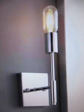 Jyl7455a Jonathan Y Turing 11.7 Inch 1-light Chrome Metal Led Wall Sconce
