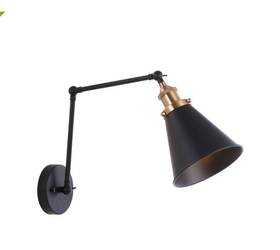 Jyl7462a Jonathan Y Lighting Rover Adjustable Arm Black Led Wall Sconce Light