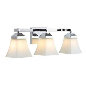 Jyl7524b Jonathan Y Staunton 24 Inch 3-light Iron/glass Modern Cottage Led Vanity