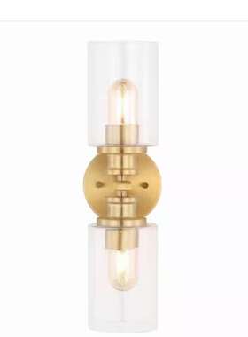 Jyl7577e Jonathan Y Lighting Jyl7577 Jules Edison 2 Light 17 Inch Tall Led - Gold