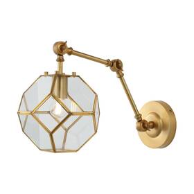 Jyl9926a Jonathan Y Lighting Jyl9926 Honeycomb 13 Inch Tall Led Wall Sconce - Gold