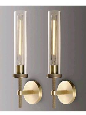 Bd-boli-2023022004 Joyunleo Brass Wall Sconces Set Of Two 19 Inch Knurled Gold Light