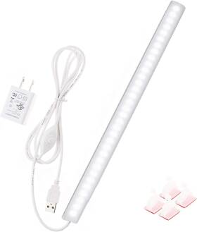 Jusjubr 726084254039 Under Cabinet Light 12 Inch Plug In Led Closet With Memory Function Cold