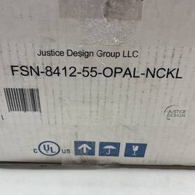 Fsn-8412-55-opal-nckl Justice Design Group Fusion 14.5 Inch Union 2 Light Vanity