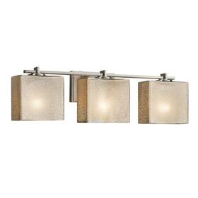 Fsn-8443-55-mror-led3-2100 Justice Design Group 784689029223 Fusion 3 Light - Nickel