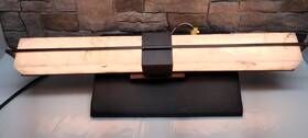 Bac-9055-dbrz Justice Design Group Alabaster Rocks 30 Inch Led Vanity Light Mcm
