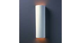 Cer-5405-bis-led2-2000 Justice Design Group Cer-5405-bis-led-2000 Ambiance 5.25 Inch - Beige