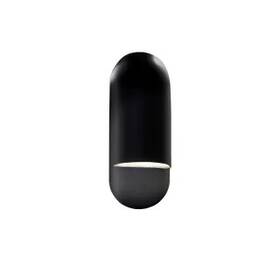 Cer-5620w-blk Justice Design Group - Wall Sconces Outdoor Lighting