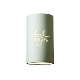 Cer-9015w-bis Justice Design Group - Wall Sconces Outdoor Lighting