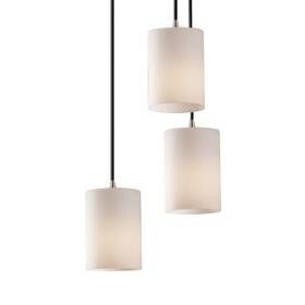 Fsn-8818-10-opal-nckl Justice Design Group - Pendants Indoor Lighting