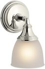K-10570-sn Kohler Devonshire Single Wall Sconce Vibrant Polished Nickel 885612237057
