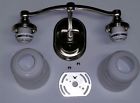 K-11422-bn Kohler Bancroft Double Sconce Vibrant Brushed