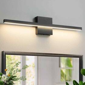 8081wl-24bk-us Kaisite 24 Inch 1-light Black Led Vanity Light Bar Dimmable Bathroom