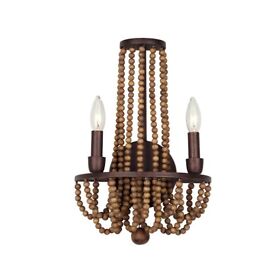 505220rm Kalco Lighting Beechwood 2 Light Wall Bracket Royal Mahogany