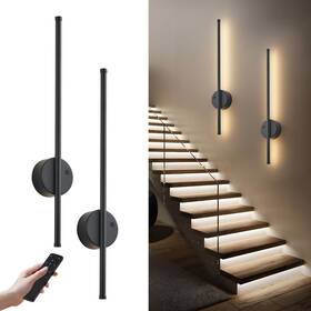Zm330b Kartoosh Motion Sensor Battery Operated Wall Sconce Set Of Two - Modern Rechargeable W