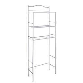 Kn61561 Kenney 3-tier Bathroom Over Toilet Space Saver Etagere Polished Pewter