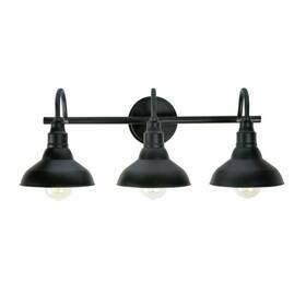 93515bl Kenroy Home Dale 3-light Black Vanity Light 93515bl Kenroy Home Dale 3-light Black Vanity Light