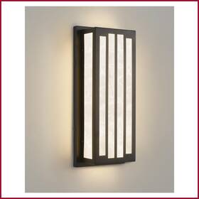 K086 Khveuie Outdoor Wall Lights Led Sconce 20w Modern Light 16.9in Exterior
