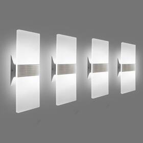Bd-bd-008 Kicaao Modern Wall Sconces 4 Pack Led Light 10w Sconce Up Downlight Har