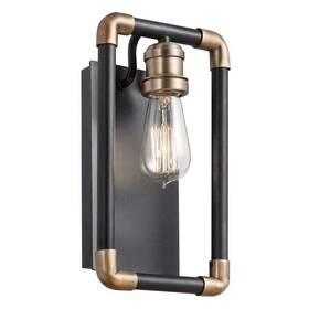 43889bk Kichler Imahn 1-light Wall Sconce In Black