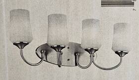 45571ni Kichler 45571 Nickel Aubrey 29 Inch W 4-light Bathroom Vanity Light