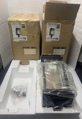 49404rz Kichler Look Rare Discontinued New 1 100w Outdoor Lighting - In Box