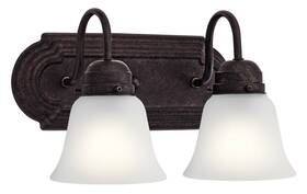5336tzs Kichler Bathroom Vanity Light 2-light In Tannery Bronze