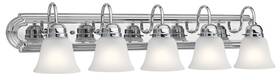 5339chs Kichler 36 Inch Bathroom Vanity Light With Satin Etched Glass X8