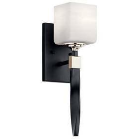 55000bk Kichler Marette Wall Sconce In Black
