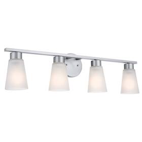 55122ni Kichler Stamos 4-light Bathroom Vanity Light In Brushed Nickel 55122ni Kichler Stamos 4-light Bathroom Vanity Light In Brushed Nickel
