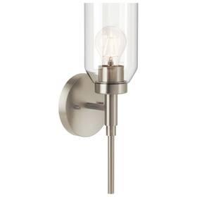 55183ni Kichler 55183 Madden 15 Inch Tall Bathroom Sconce - Nickel