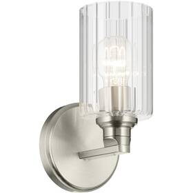 55224ch Kichler Gioe 1 Light Wall Sconce Chrome/white -