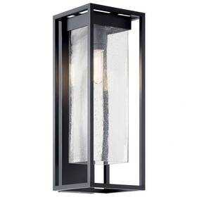 59063bsl Kichler Mercer 24 Inch Outdoor Lantern Modern Industrial 1 Light Wall Fixtu