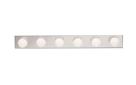 626ch Kichler New Chrome Bath And Vanity 36 Inch W 6-bulb Bathroom Lighting Fixture