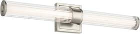 Kichler 783927053235 55196led Laurene 2 Light 27 Inch W Led Vanity - Nickel