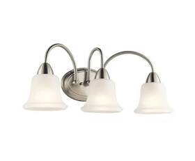 Kichler 783927350532 New Nicholson 24 Inch Wide 3-bulb Bathroom Lighting Fixture Quality