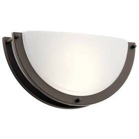 Kichler 783927531696 10790ozled - 1 Light 6 Inch Olde Bronze Ada Led Wall Sconce