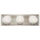 45918ni Kichler Karia 3-light Nickel Modern Contemporary Vanity Light