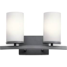 45496bk Kichler Lighting Crosby Bathroom Vanity Light Black 45496bk Kichler Lighting Crosby Bathroom Vanity Light Black