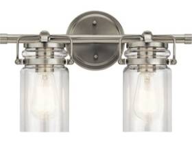 45688ni Kichler Lighting Brinley Bathroom Vanity Light Brushed Nickel