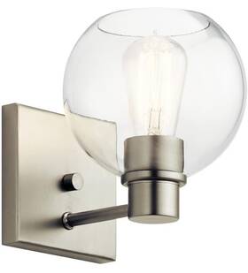 45892ni Kichler Lighting One Light Wall Sconce From The Harmony Collection 6.5 Inch